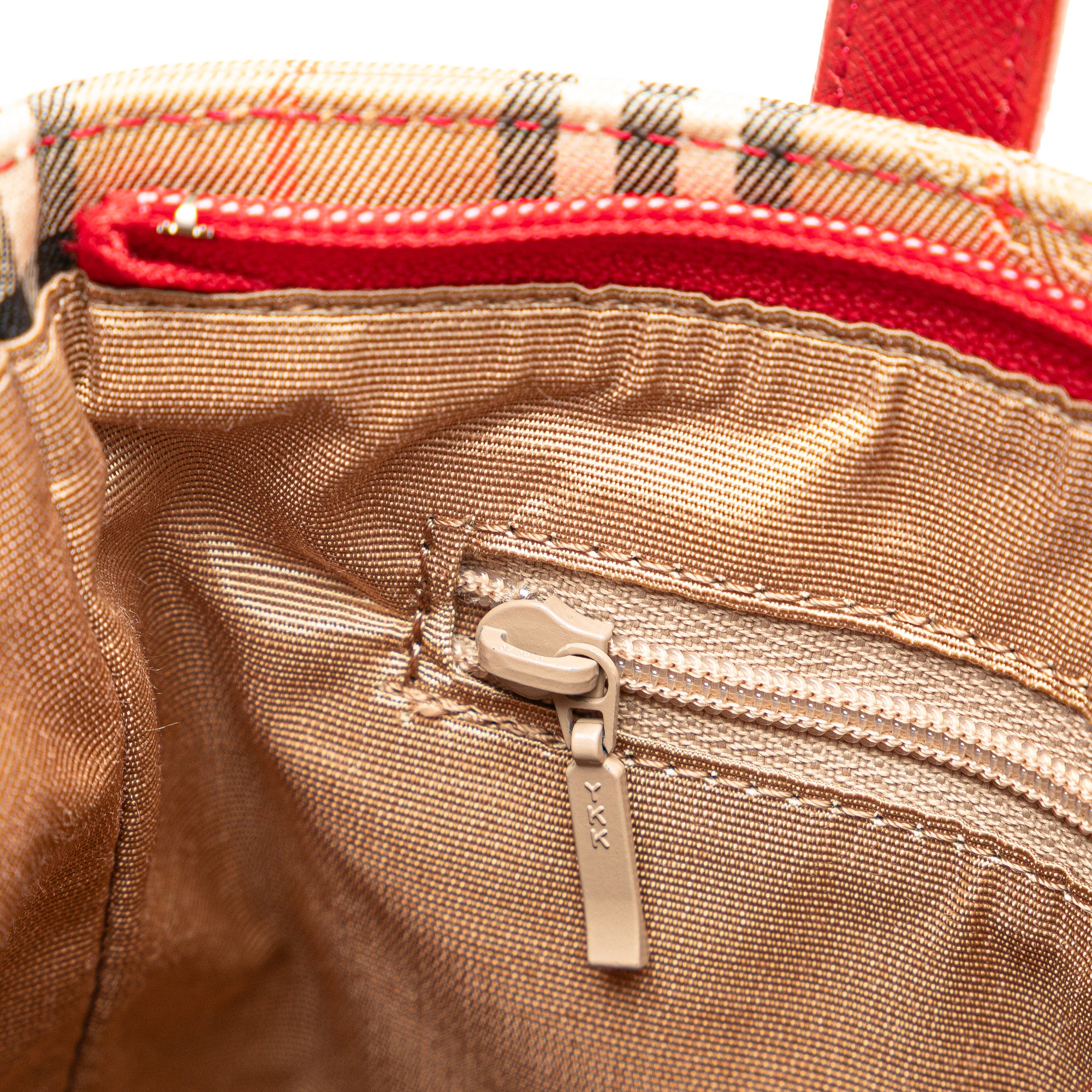 Haymarket Check Canvas Handbag