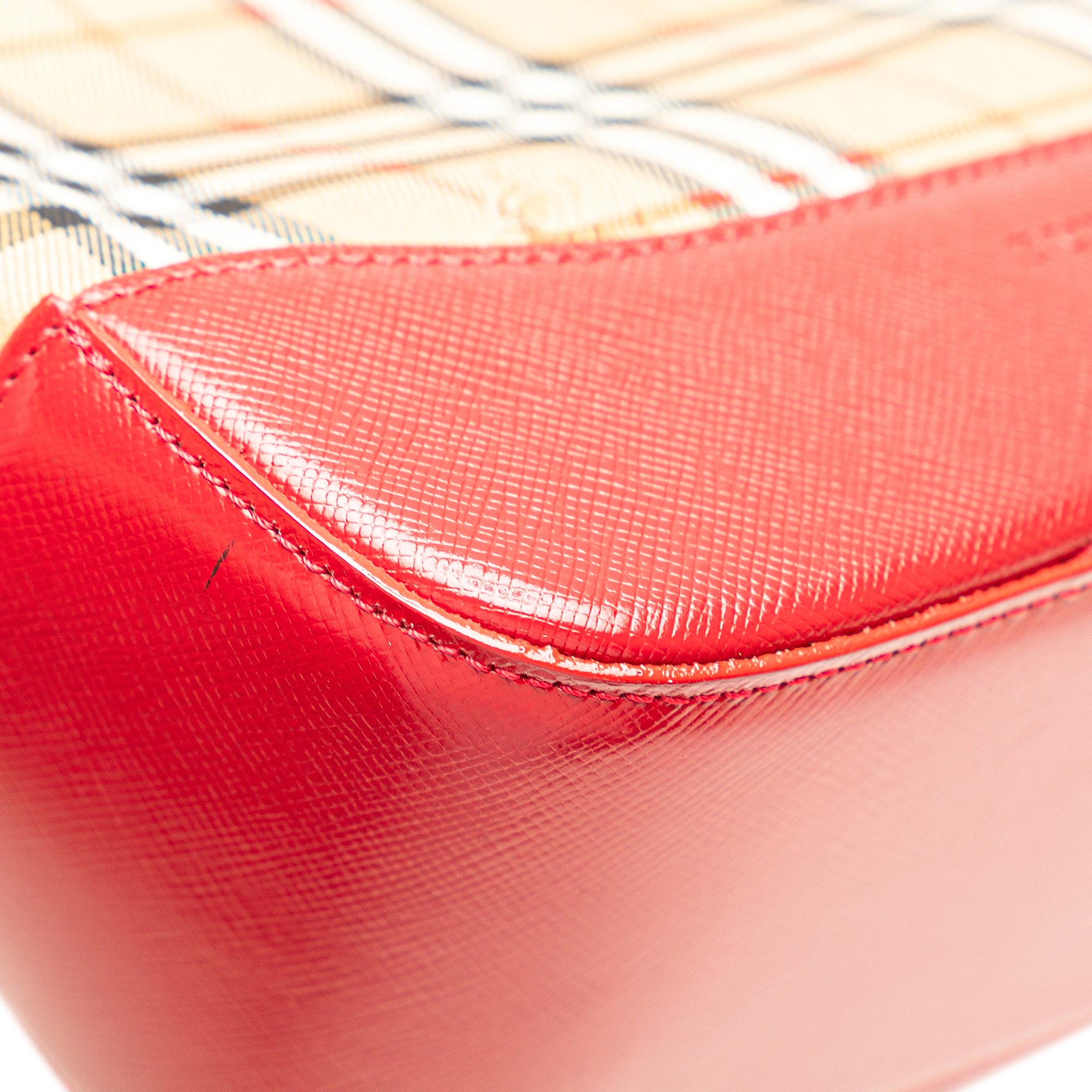 Haymarket Check Canvas Handbag
