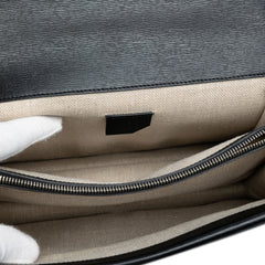 Medium Leather Tropical Print Dionysus Shoulder Bag