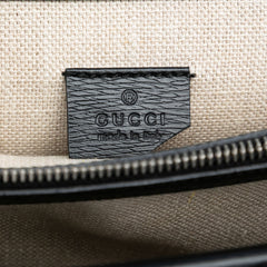 Medium Leather Tropical Print Dionysus Shoulder Bag