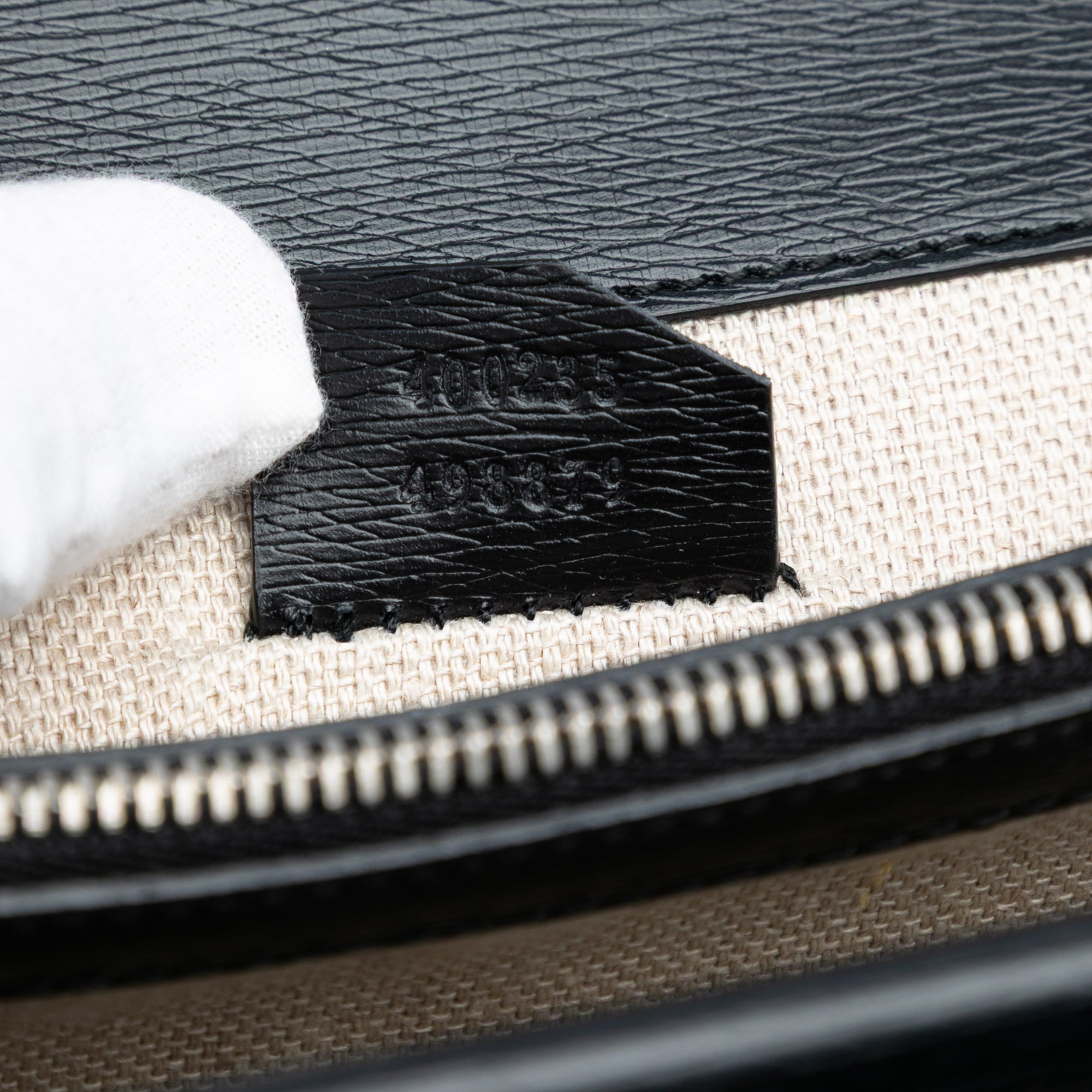 Medium Leather Tropical Print Dionysus Shoulder Bag