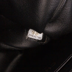 Mini Square Classic Chevron Lambskin Single Flap