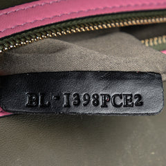 Medium Nappa and Canvas Camouflage Rockstud Glam Lock Crossbody