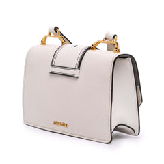 Goatskin Madras Soft Calf Crystal Embellished Crossbody