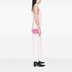 Mini GG Marmont Crystal Embellished Matelasse Velvet Crossbody