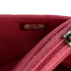 Lambskin Boy Wallet On Chain