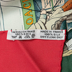 Bull & Mouth Western Coach Office Silk Scarf
