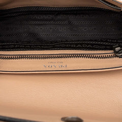 Glace Calfskin Studded Crossbody