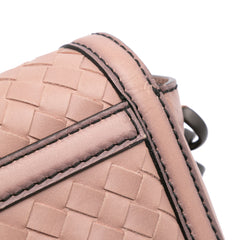 Nappa Intrecciato Mirror Lens Shoulder Bag