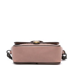 Nappa Intrecciato Mirror Lens Shoulder Bag