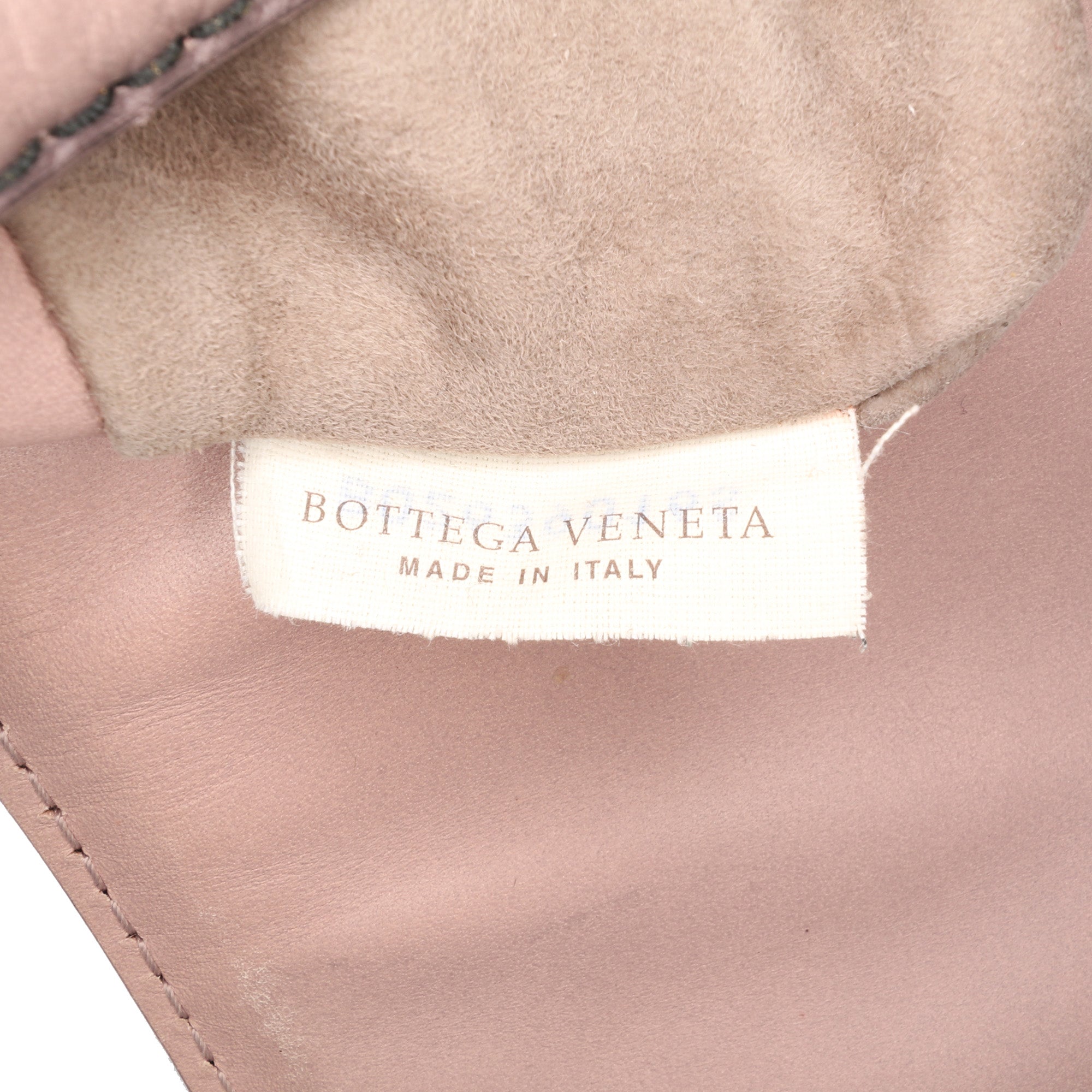 Nappa Intrecciato Mirror Lens Shoulder Bag