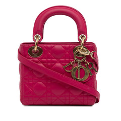 Mini Lambskin Cannage Lady Dior_0