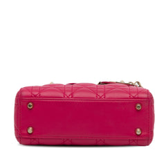 Mini Lambskin Cannage Lady Dior