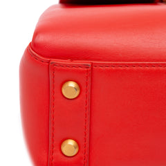 Mini Leather Piazza Top Handle Satchel