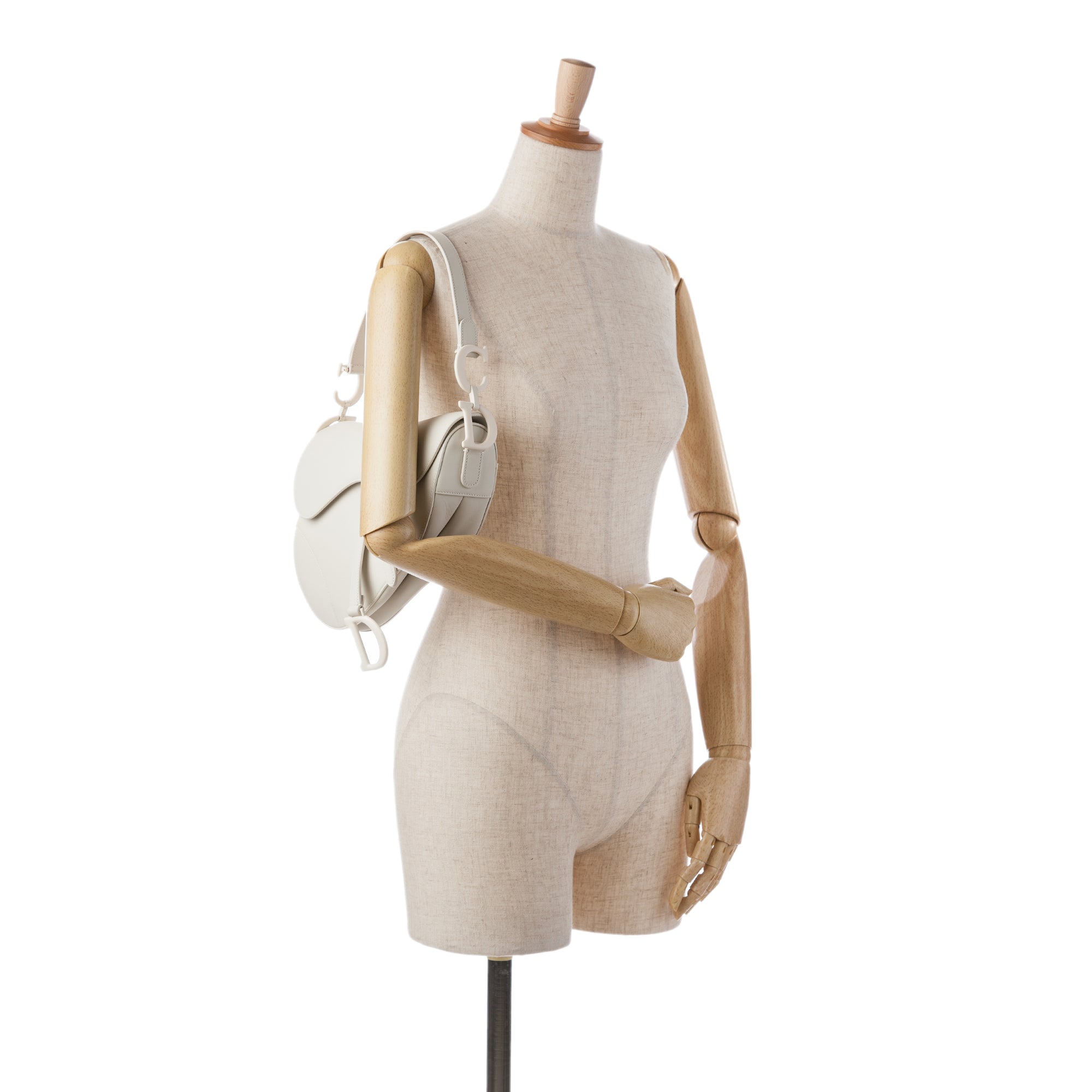 Ultra Matte Calfskin Saddle Bag