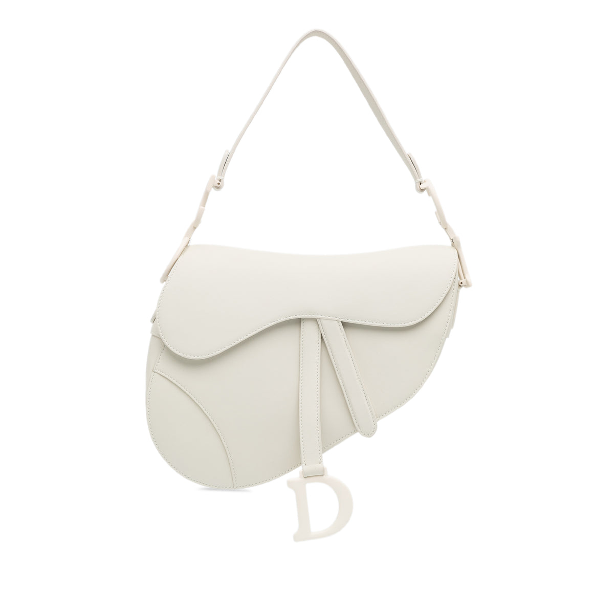Ultra Matte Calfskin Saddle Bag