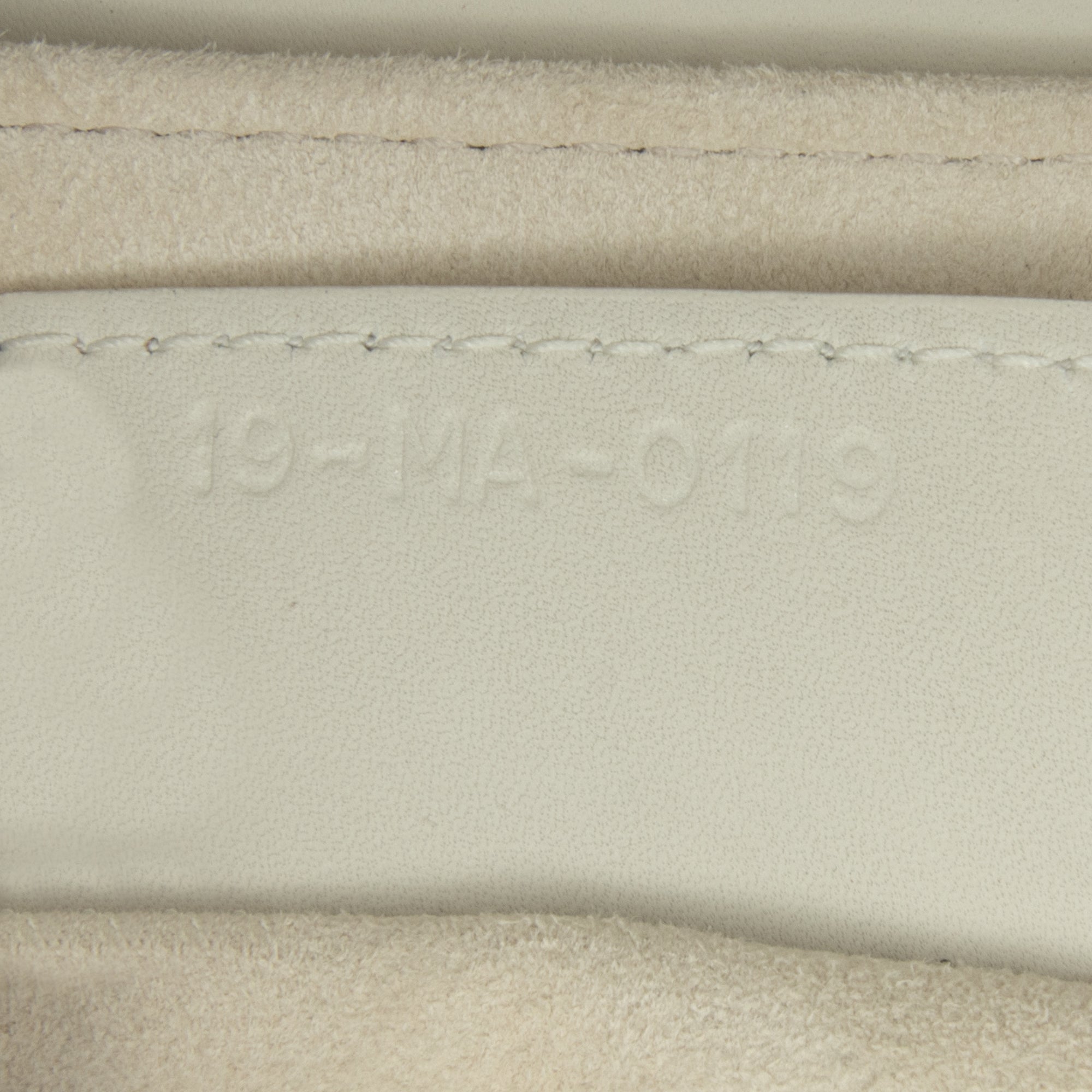 Ultra Matte Calfskin Saddle Bag