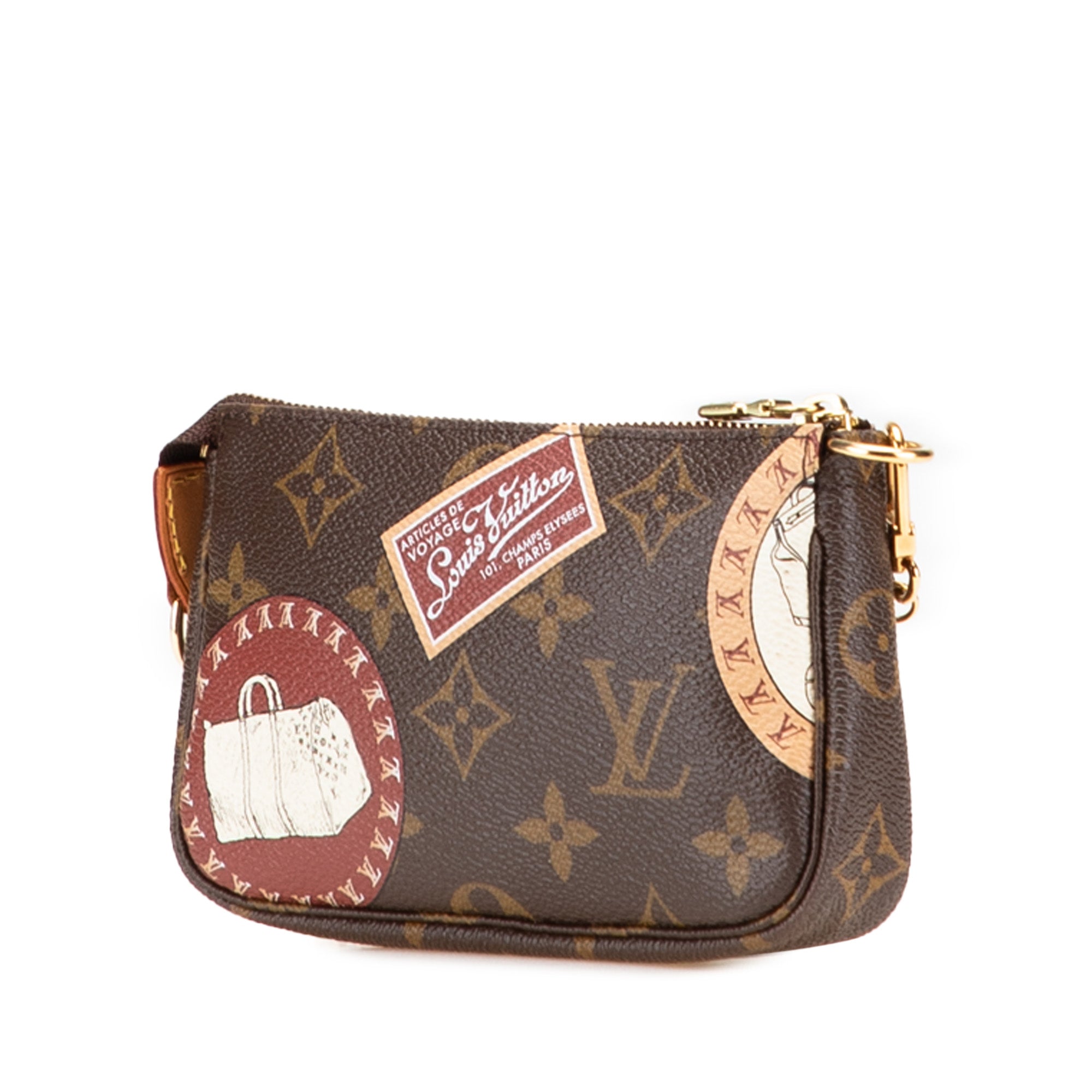 Monogram Patch Mini Pochette Accessoires