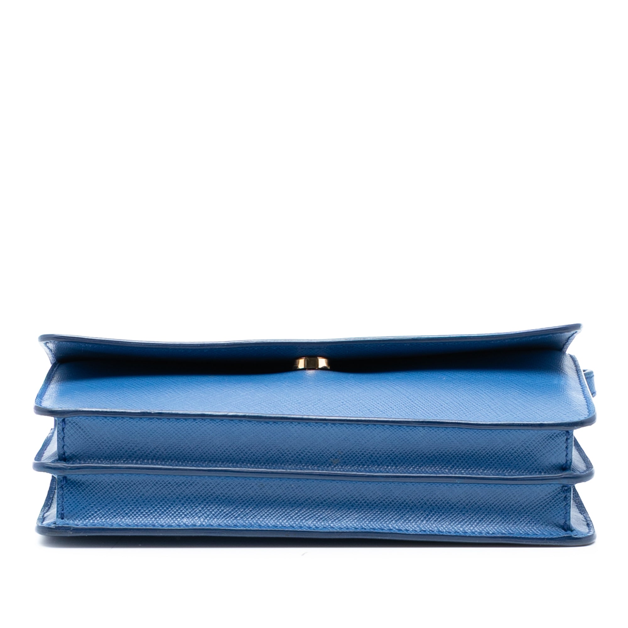 Saffiano Wallet on Strap