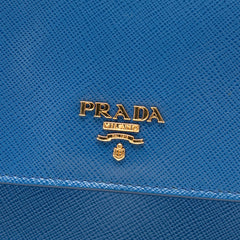 Saffiano Wallet on Strap