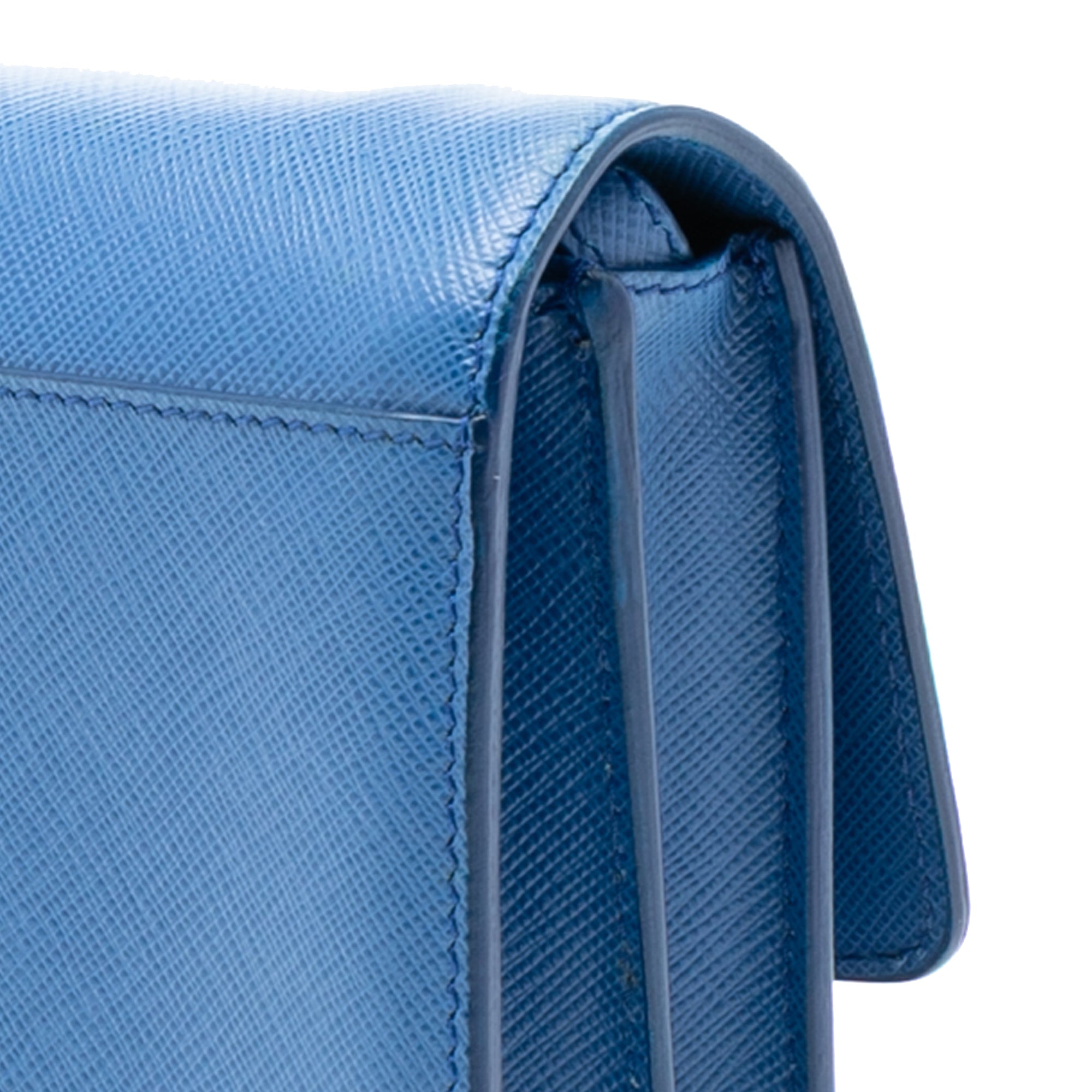 Saffiano Wallet on Strap