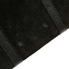 Suede Bamboo Wallet On Strap