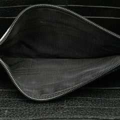 Suede Bamboo Wallet On Strap