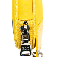 Saffiano Trimmed Tessuto Crossbody