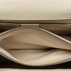 Medium Leather Bamboo Dionysus Web Satchel