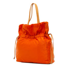 Tessuto Logo Drawstring Tote