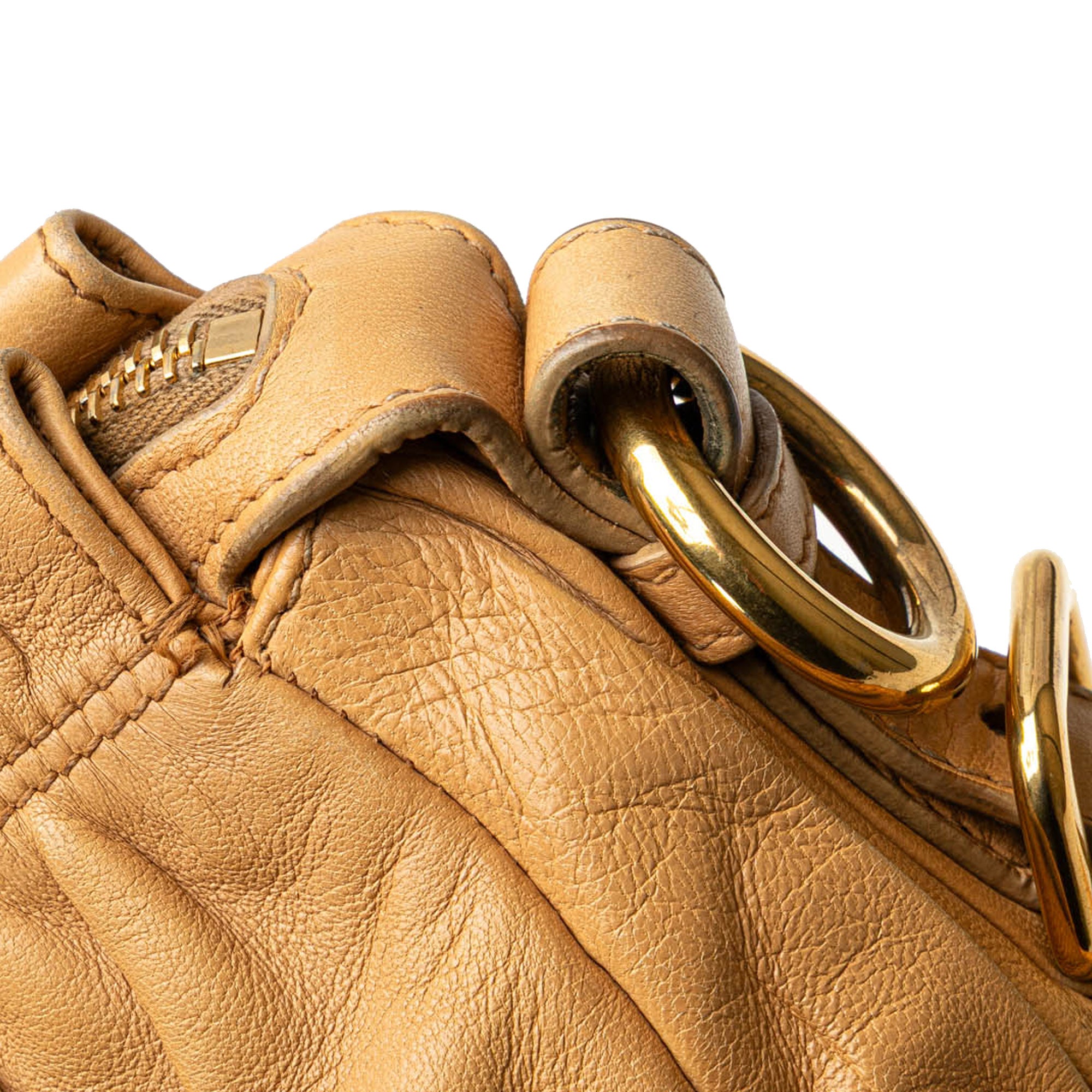 Nappa Gaufre Satchel 