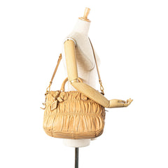 Nappa Gaufre Satchel 