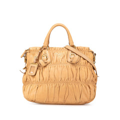 Nappa Gaufre Satchel 