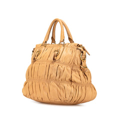 Nappa Gaufre Satchel 