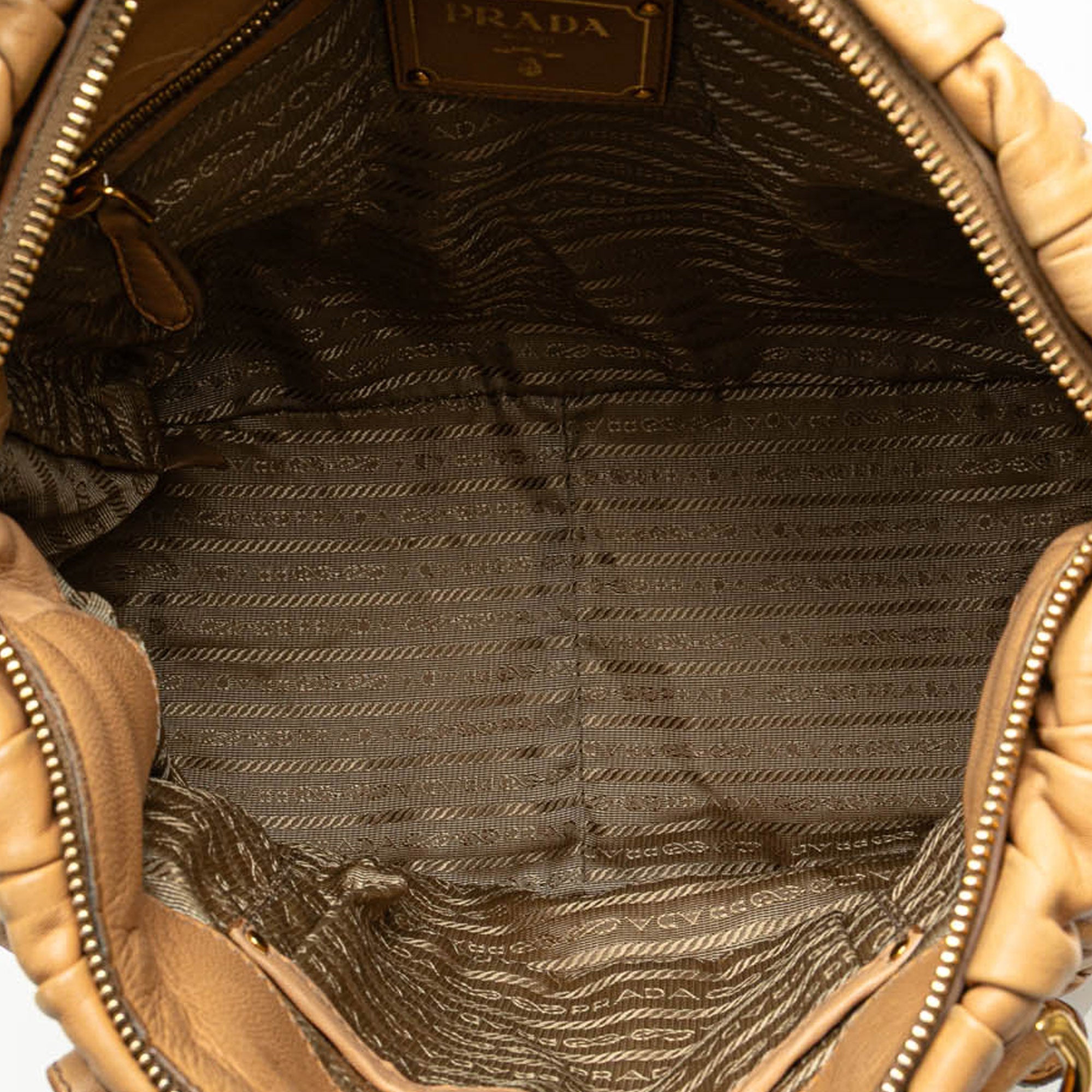 Nappa Gaufre Satchel 