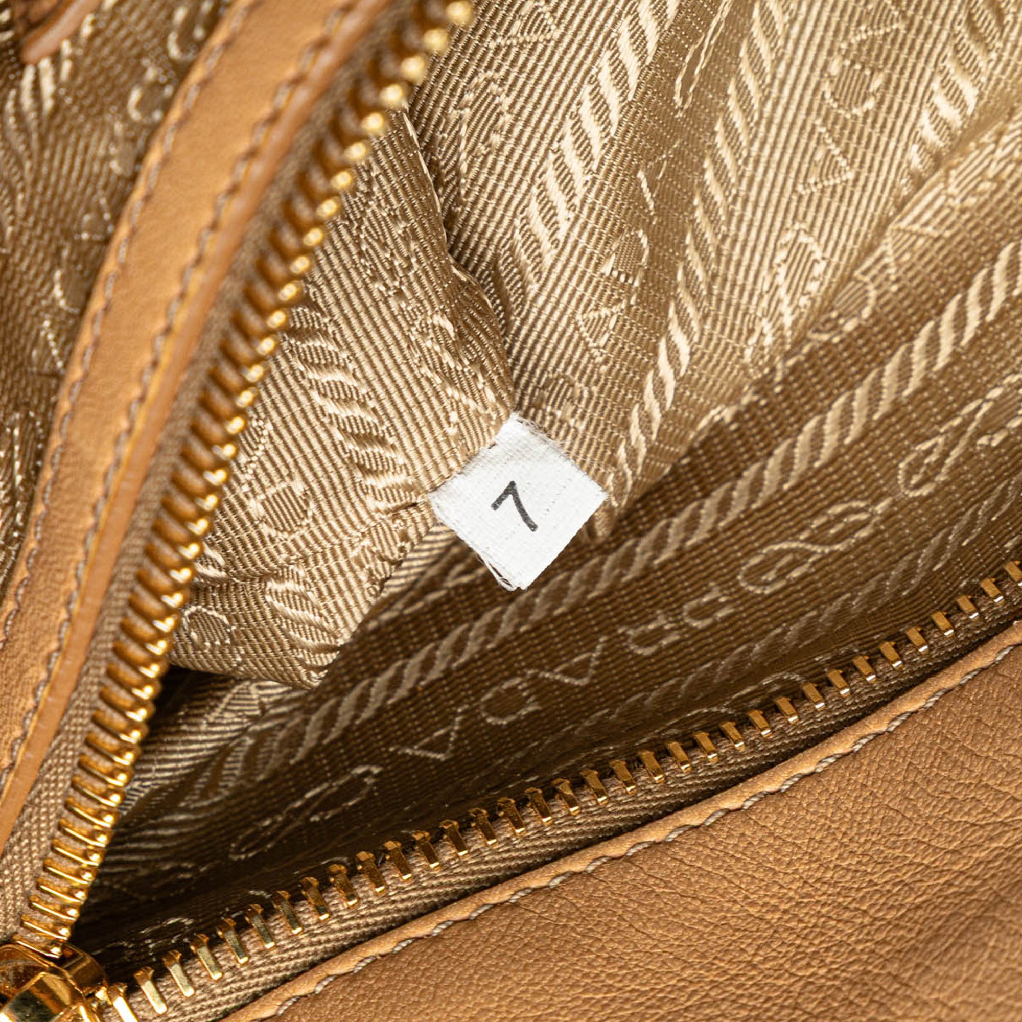 Nappa Gaufre Satchel 