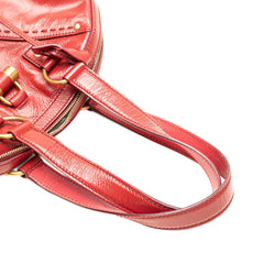 Medium Leather Muse Handbag