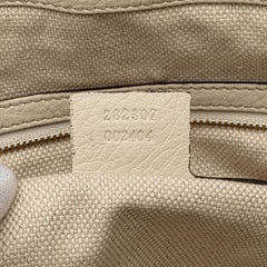 Small Leather Soho Working Tote