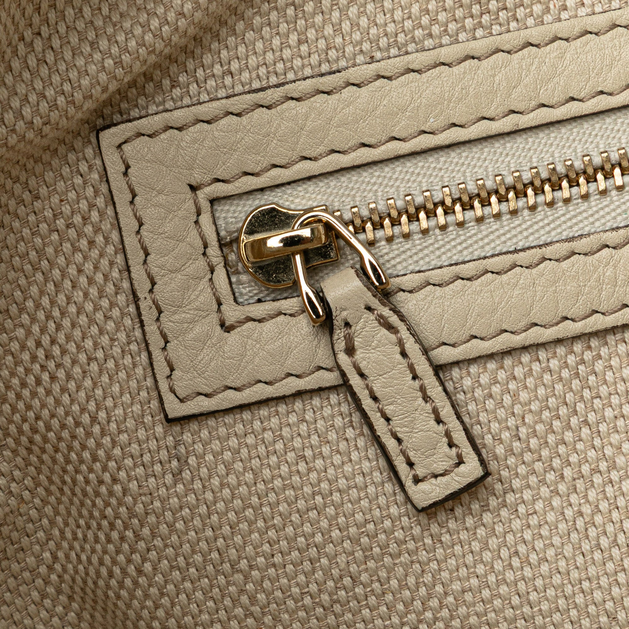 Small Leather Soho Working Tote