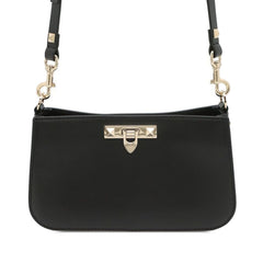Calfskin Rockstud Flip Lock Crossbody