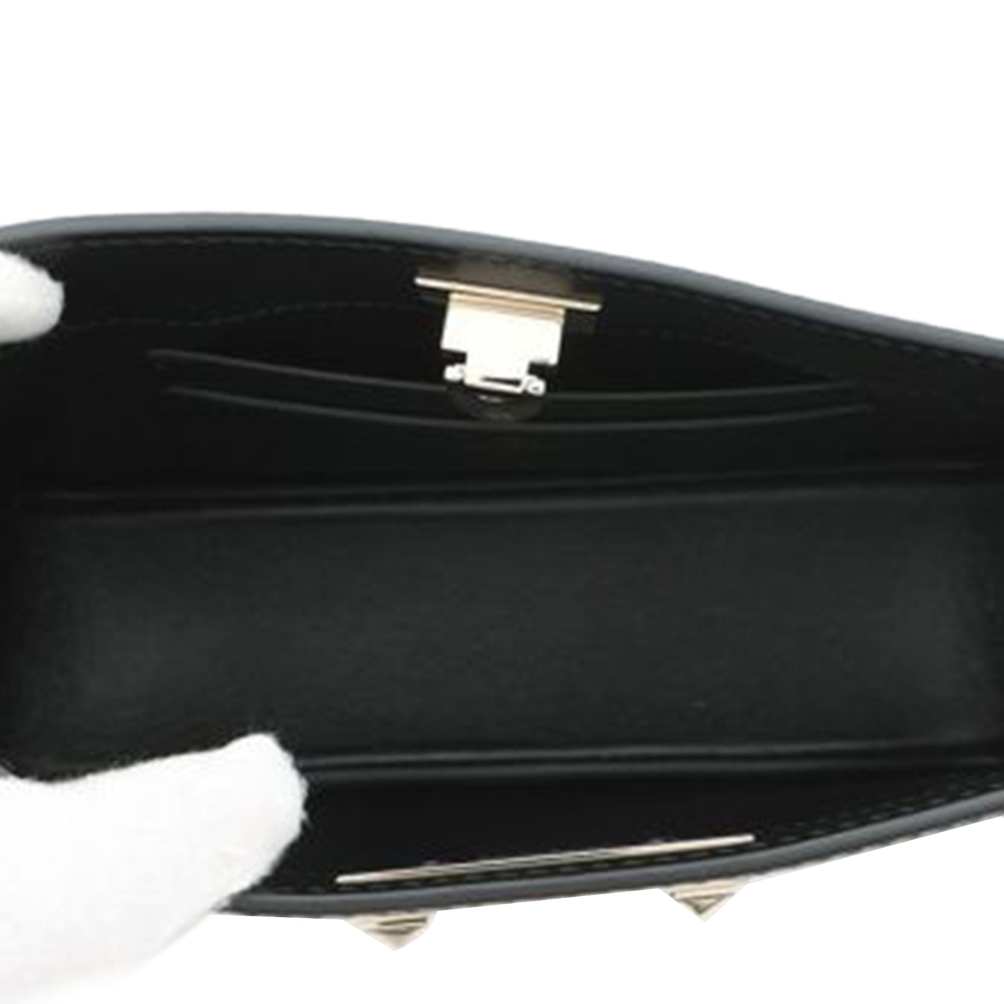 Calfskin Rockstud Flip Lock Crossbody