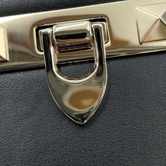 Calfskin Rockstud Flip Lock Crossbody