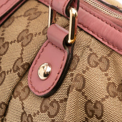 GG Canvas Sukey Satchel