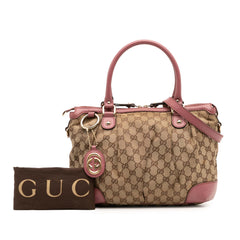 GG Canvas Sukey Satchel