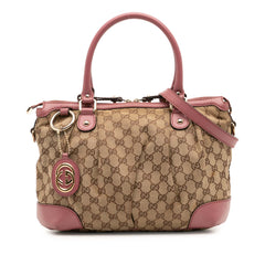 GG Canvas Sukey Satchel