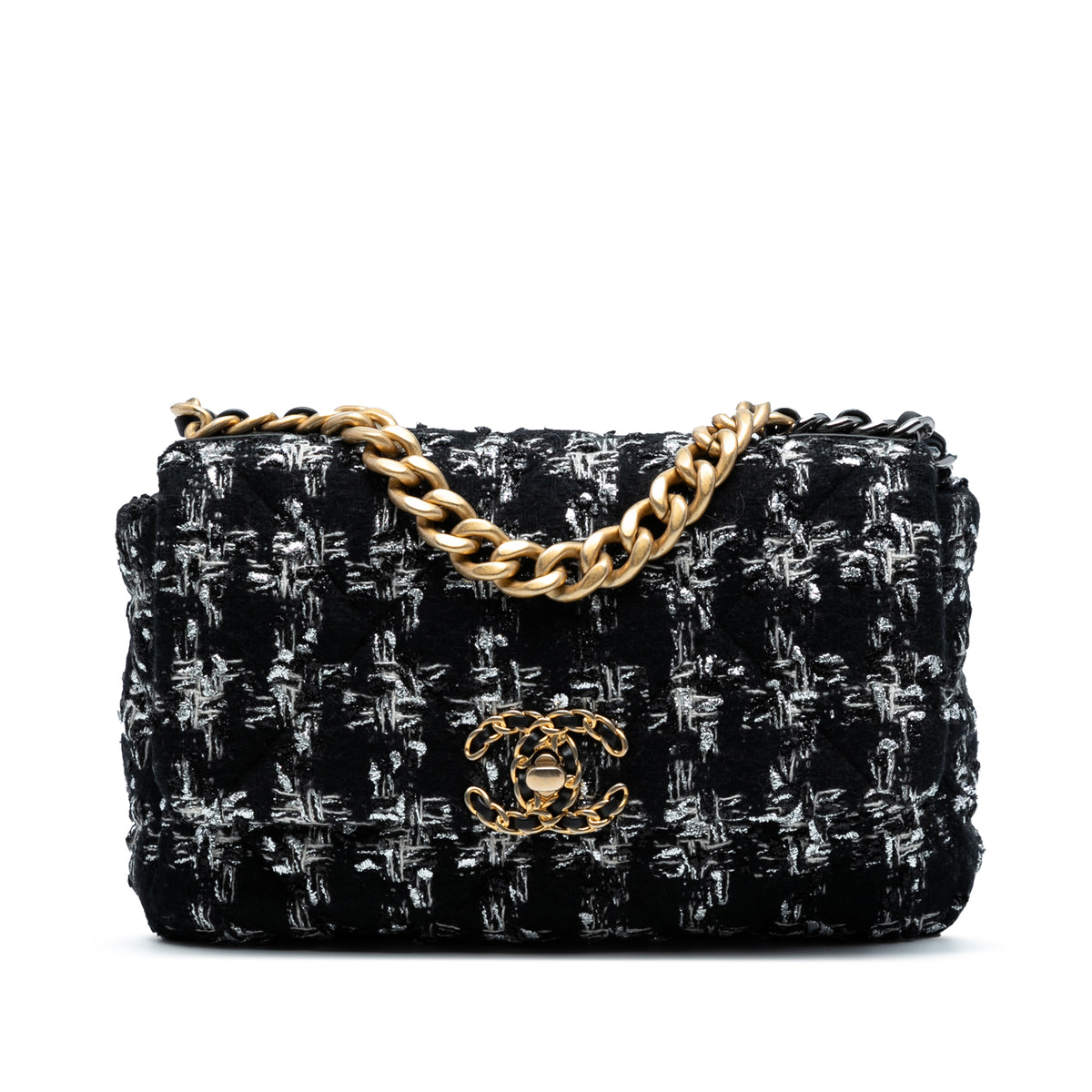 Medium Tweed 19 Flap