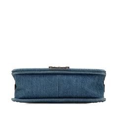 Medium Denim and Tweed Boy Bag