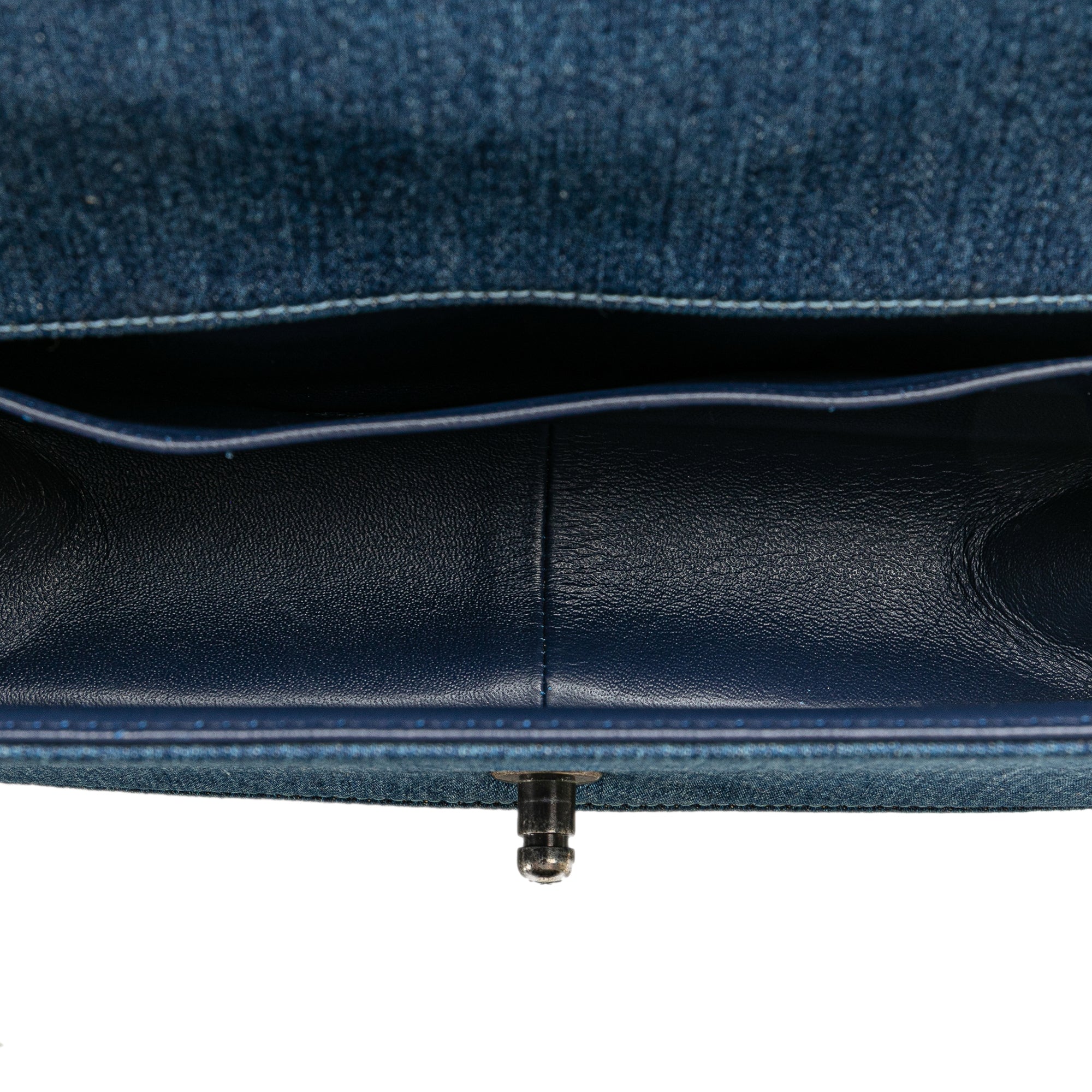 Medium Denim and Tweed Boy Bag