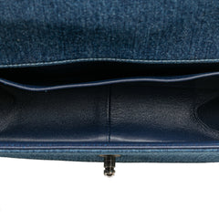 Medium Denim and Tweed Boy Bag