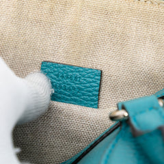 Mini Leather GG Charm Dome Satchel